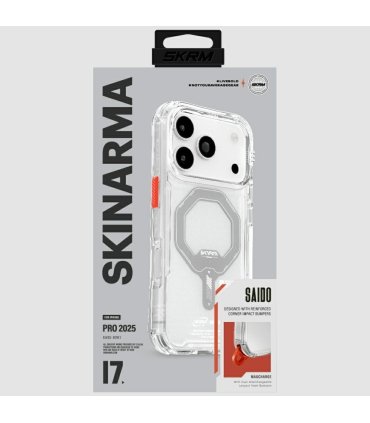 Etui Skinarma Saido do iPhone 17 Pro Magnetic Charging przezroczyste