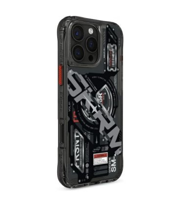 Etui Skinarma Ekho do iPhone 16 Pro Max Magnetic Charging czarne