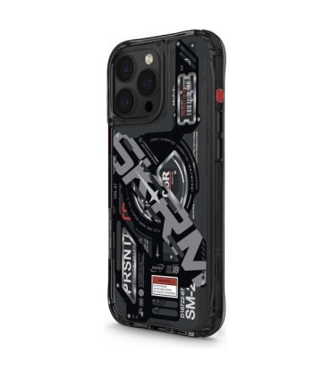 Etui Skinarma Ekho do iPhone 16 Pro Max Magnetic Charging czarne