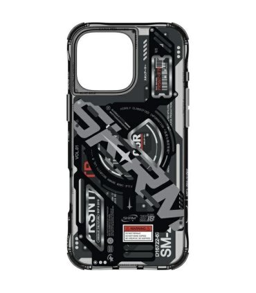 Etui Skinarma Ekho do iPhone 16 Pro Max Magnetic Charging czarne