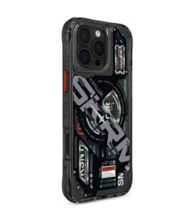 Etui Skinarma Ekho do iPhone 16 Pro Magnetic Charging czarne