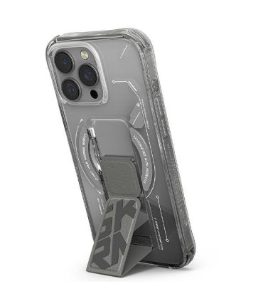 Etui Skinarma Helio do iPhone 16 Pro Max Magnetic Charging titanium