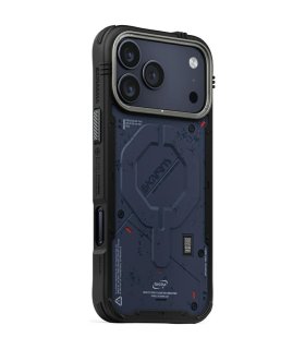 Etui Skinarma Vigor MagSafe do iPhone 17 Pro Max niebieskie