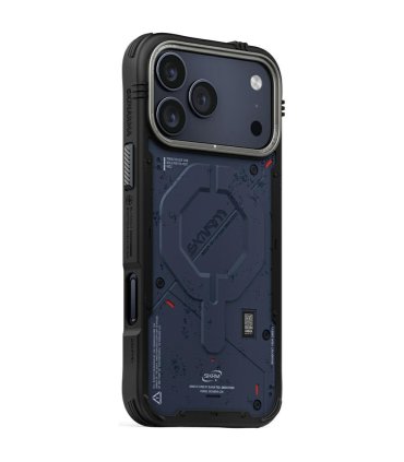 Etui Skinarma Vigor MagSafe do iPhone 17 Pro niebieskie