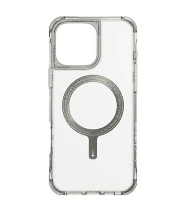 Etui Skinarma Saido do iPhone 16 Pro Max Magnetic Charging titanium