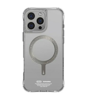 Etui Skinarma Saido do iPhone 16 Pro Max Magnetic Charging titanium