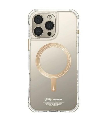 Etui Skinarma Saido do iPhone 16 Pro Max Magnetic Charging szampańskie