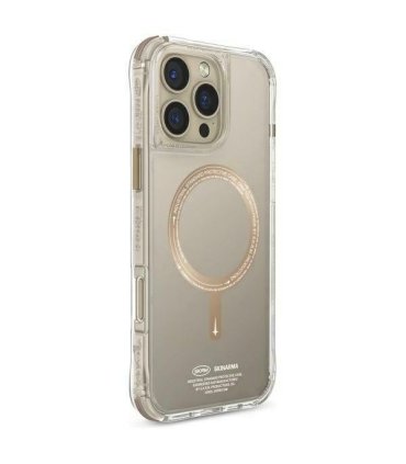 Etui Skinarma Saido do iPhone 16 Pro Magnetic Charging szampańskie