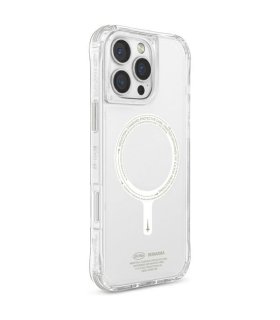 Etui Skinarma Saido do iPhone 16 Pro Magnetic Charging zielone