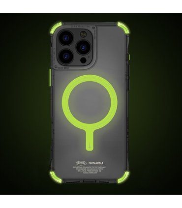 Etui Skinarma Saido do iPhone 16 Pro Max Magnetic Charging przezroczyste Niteglow