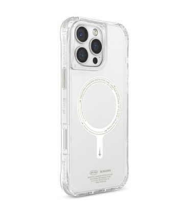 Etui Skinarma Saido do iPhone 16 Pro Max Magnetic Charging przezroczyste Niteglow
