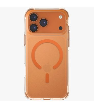 Etui UNIQ LifePro Xtreme do iPhone 17 Pro Max z Magclick Charging pomarańczowe