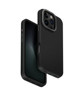 Etui UNIQ Keva Max do iPhone 16 Pro z Magclick Charging czarne