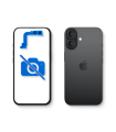 Wymiana przedniej kamery iPhone 16 Plus