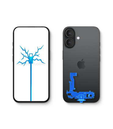 Wymiana gniazda ładowania iPhone 16 Plus – serwis profesjonalny