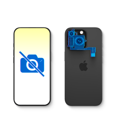 Wymiana tylnego aparatu iPhone 16 Pro – oryginalny moduł kamer Apple