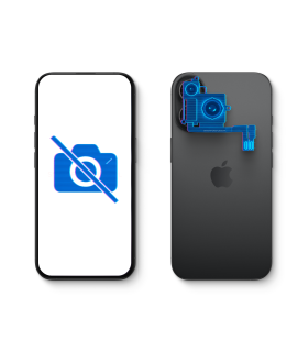 Wymiana tylnego aparatu iPhone 16 Plus – oryginalny moduł kamer Apple