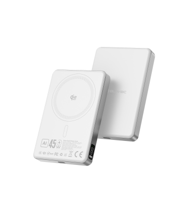 Power Bank Blavec 10000mAh 45W PD biały 16mm grubość