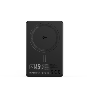 Power Bank Blavec 10000mAh 45W PD czarny 16mm grubość