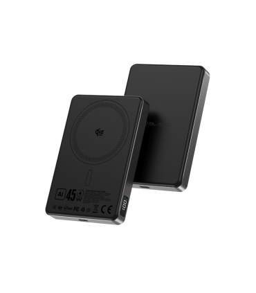 Power Bank Blavec 10000mAh 45W PD czarny 16mm grubość