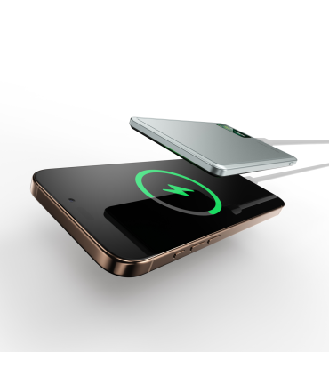 Blavec Power Bank BJ-03 5000mAh 22,5W MagSafe Typ C Ultra Slim 7,8mm Szary