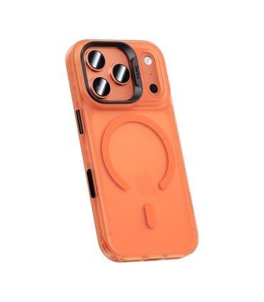 Benks Magnetic Lucid Armor Etui iPhone 17 Pro Max Pomarańczowy