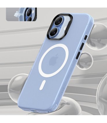 Benks Magnetic Lucid Armor Etui iPhone 17 Niebieski z Camera Control