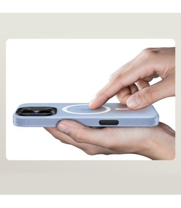 Benks Magnetic Lucid Armor Etui iPhone 17 Niebieski z Camera Control