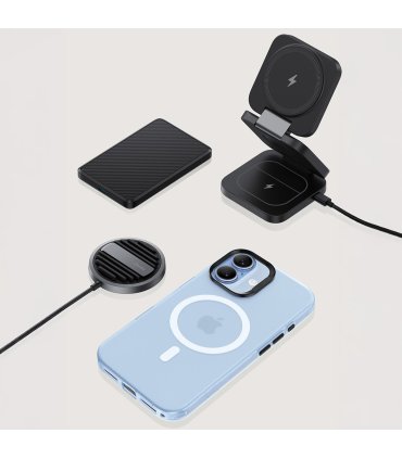 Benks Magnetic Lucid Armor Etui iPhone 17 Niebieski z Camera Control