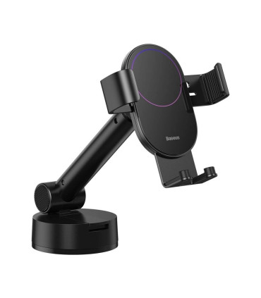 Baseus Simplism Gravity grawitacyjny uchwyt samochodowy (czarny)