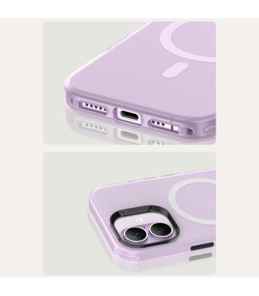 Benks Magnetic Lucid Armor Etui iPhone 17 Fioletowy Camera Control