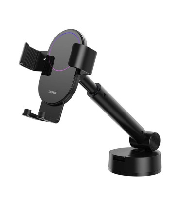 Baseus Simplism Gravity grawitacyjny uchwyt samochodowy (czarny)