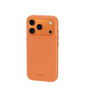 Benks Vita Pro Etui Magnetic Silicone iPhone 17 Pro Pomarańczowy A069