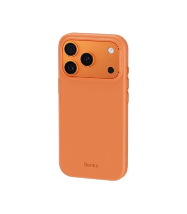 Benks Vita Pro Etui Magnetic Silicone iPhone 17 Pro Pomarańczowy A069
