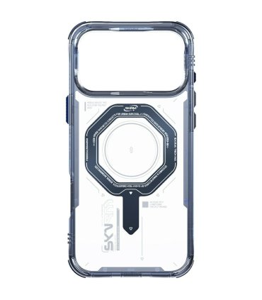 Skinarma Magma Etui iPhone 17 Pro Max Magnetic Charging Niebieski