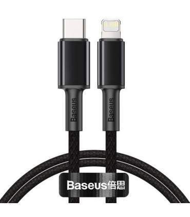 Baseus kabel Typ C - Lightning 1m CATLGD-01 (czarny)