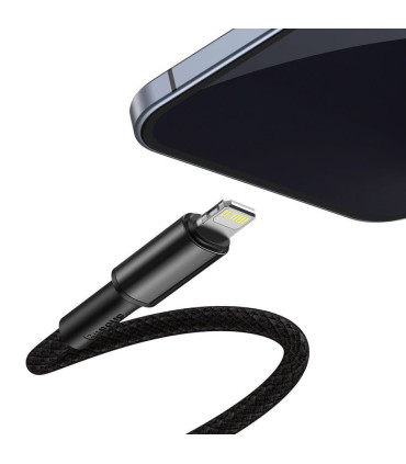 Baseus kabel Typ C - Lightning 1m CATLGD-01 (czarny)