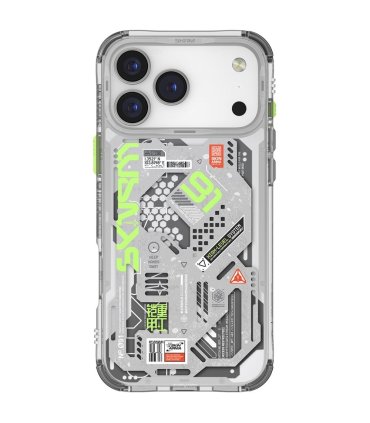 Skinarma Spectra Etui iPhone 17 Pro Magnetic Charging Przezroczysty