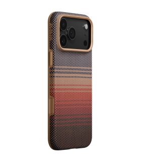 PITAKA Aramid UltraGuard Etui iPhone 17 Pro Max Sunset MagSafe