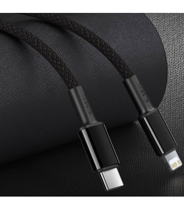 Baseus kabel Typ C - Lightning 1m CATLGD-01 (czarny)