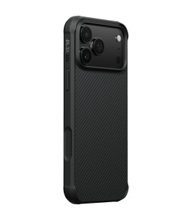 PITAKA Aramid ProGuard Etui iPhone 17 Pro Czarno-szary MagSafe