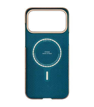 PITAKA Ultra-Slim Etui iPhone 17 Pro Golden Glint MagSafe