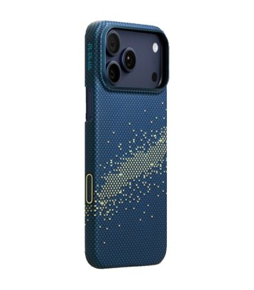 PITAKA Ultra-Slim Etui iPhone 17 Pro Milky Way Galaxy MagSafe