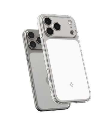 Spigen Ultra Hybrid T Etui iPhone 17 Pro Max MagSafe Przezroczysto-białe