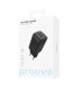 Proove Silicone Power 40W Ładowarka USB-C + USB-C Czarna