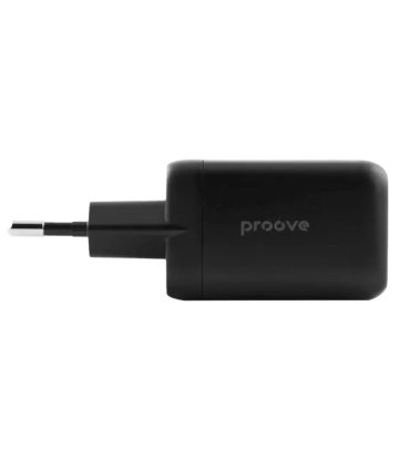 Proove Silicone Power 40W Ładowarka USB-C + USB-C Czarna