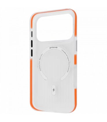 Proove Astro Etui iPhone 17 Pro Max Pierścień Magnetyczny Pomarańczowy