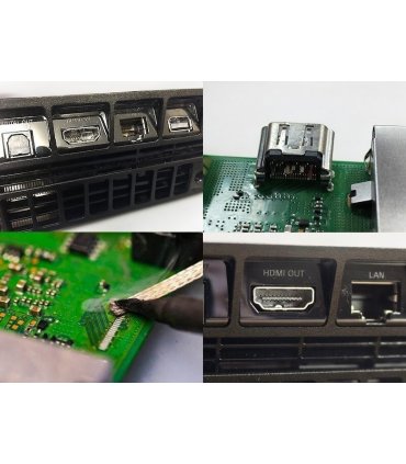 Naprawa Portu HDMI PlayStation 4 FAT Wymiana Złącza