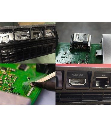Naprawa Portu HDMI PlayStation 4 Slim Wymiana Złącza