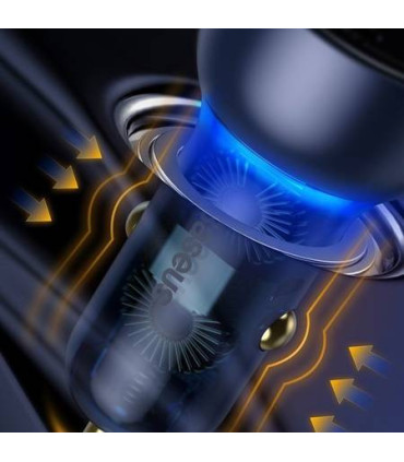 Ładowarka Samochodowa Baseus Digital Display U+C 65W